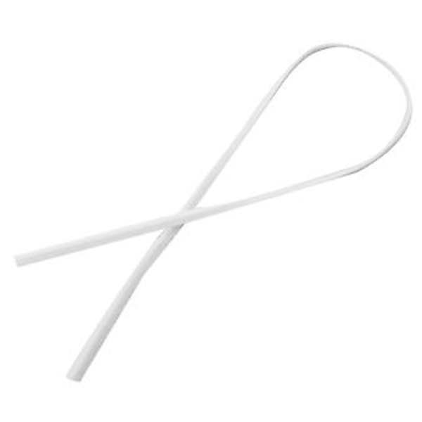 130 stk. Kabelorganisator Bindeemballasje Ledning Twist Ties Hvit 150x2,2mm