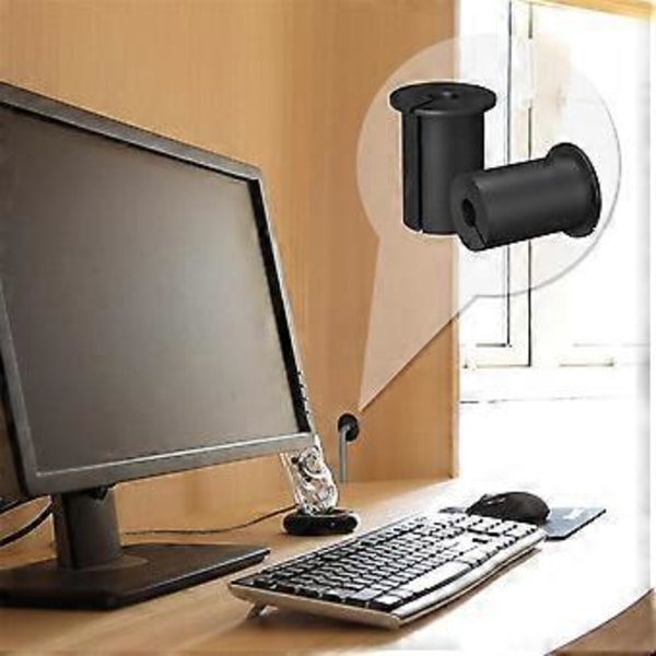 Kaapelinreitityssarja, seinäholkki 1 tuuman seinäreiälle, kaapelin läpivientiholkit, seinäholkki Ethernet-kaapelille (8 kpl)