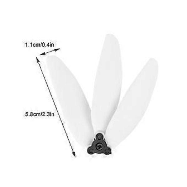 Hållbara Vikbara Propellrar Reparationsdelar Drönartillbehör För DJI Mavic Mini 2
