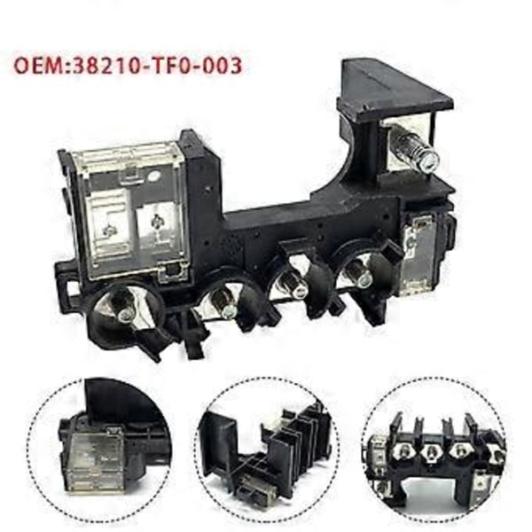 Terminal Assy Batterisikringer Monteringshardware Batteriterminal Sikringer 38210-TF0-003 til Insight ZE2 Jazz/Fit Ge6 City Gm2