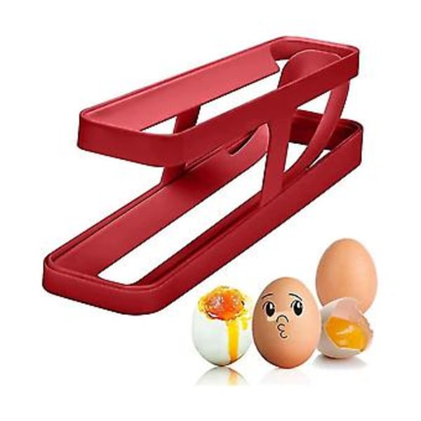 Eggeholder for kjøleskap, plassbesparende eggbrett for kjøleskap benkeplate skap