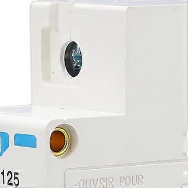 1P DC Strømafbryder 100A 35mm DIN-skinne Installation Solcelle PV Kortslutning Overbelastningsbeskyttelse Switch DC250V