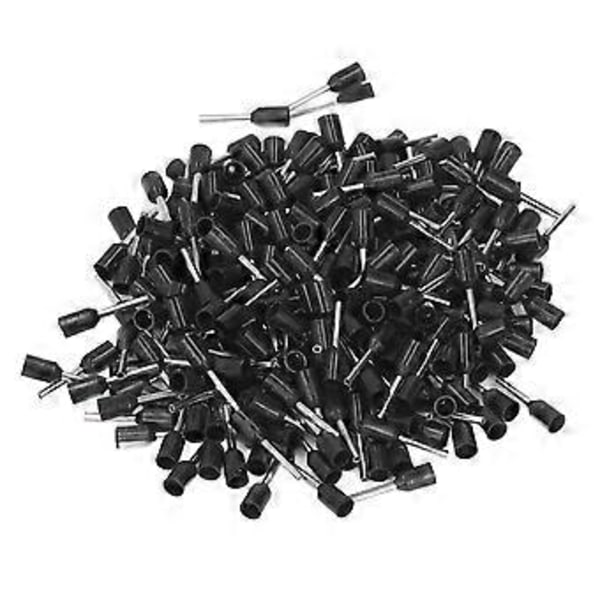 1000 stk. Ferrule 22AWG Isolert Krympeledningsklemmer Sett Kit for Utstyr E0508
