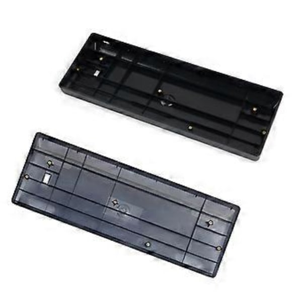 Plastskal för 60% Mekaniskt Tangentbord Plastskal Passar De Flesta Mini Mekaniska Tangentbord GH60 A60 DZ60 XD60 Vit