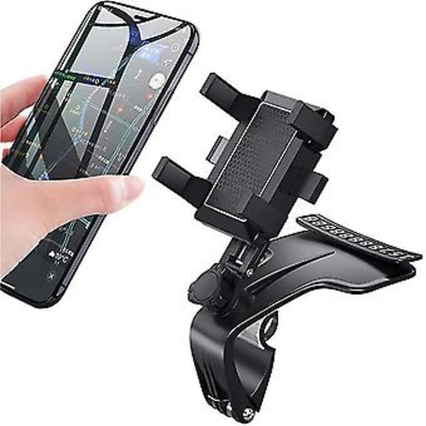 Dashboard Biltelefonholder 360 Graders Rotation Mobiltelefonstativer