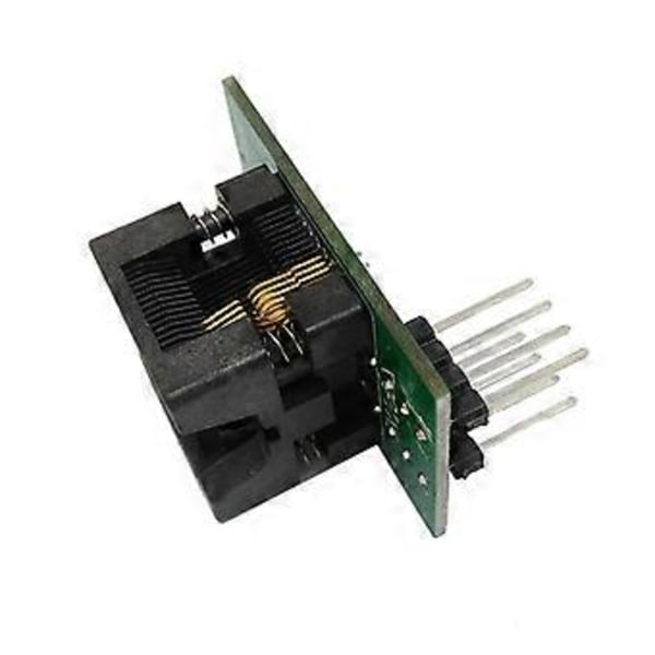 SSOP8 TSSOP8 Programmer Adapter Socket TSSOP TILL DIP-omvandlare Chip Testning Debug Outlet IC För 0,65MM Pitch