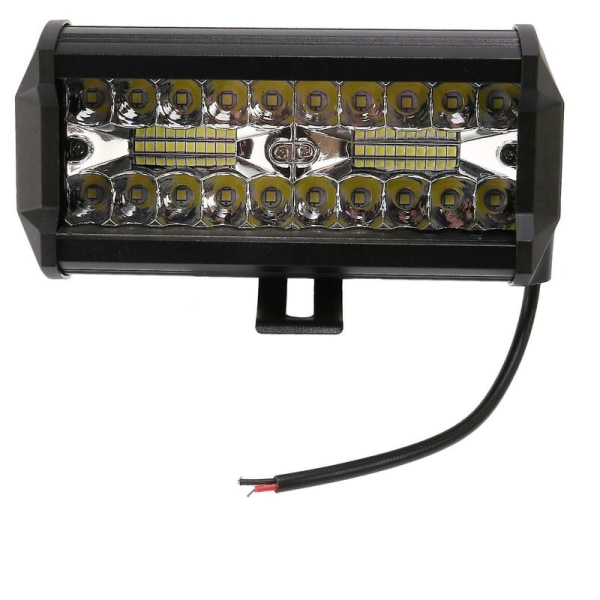 2x 7 tommers 800w LED arbeidslysstang Spot Combo Offroad Suv Tåkelys Kjørebil Utendørs