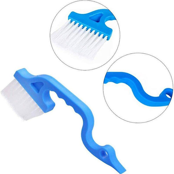 2 st Spår Gap Rengöringsborste Handdusch Dörr Gap Cleaner För Hem