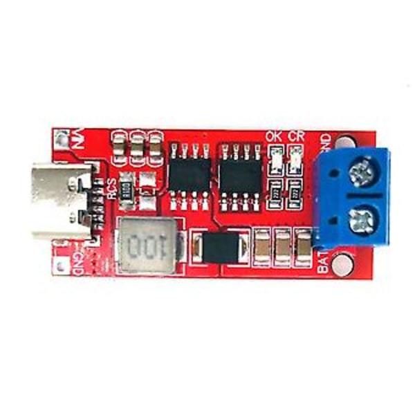 Type-c 4s 4a Boost Module Polymeeri Litiumakku Latausmoduuli 18650 Litiumakku Lataus Bo