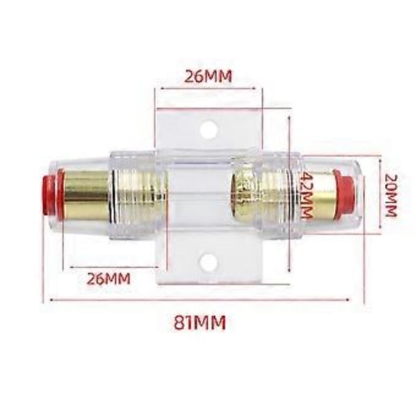 12V Hög Ström 500A Startrelä med 100A Säkringshållare Kit Kontakt Snabb Brytare Säkring för Bil Husbil Yacht Gräsklippare