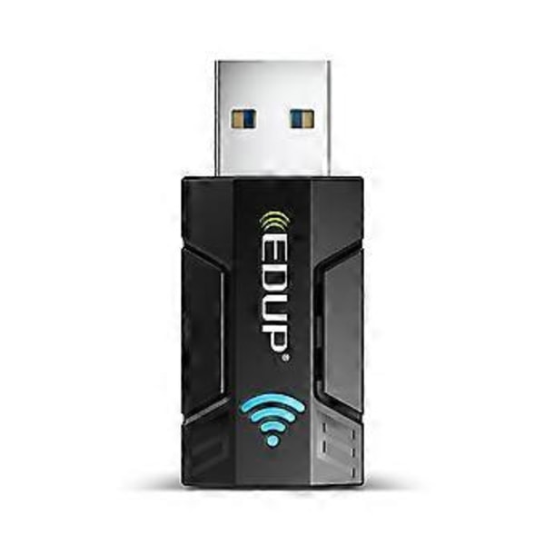 1300M USB3.0 Trådløst Nettverkskort WiFi Adapter 2.4G & 5G Dual Band Stabil Signal Adapter for PC Stasjonær Laptop