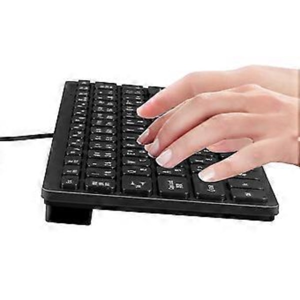 Kablet USB Japansk/Engelsk Tospråklig Tastatur for /Windows PC/Laptop/iOS/Android