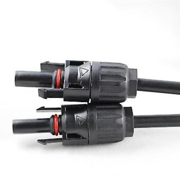 Y-type 3-veis Kobling Solcellepanel Kobling En-til-to Adapter