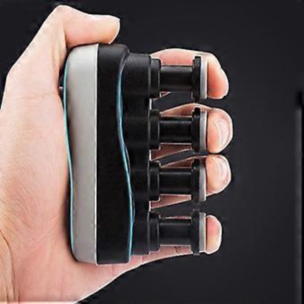 Fingerförstärkare, 4 Spänningsjusterbar Handgreppstränare Ergonomisk Tränare