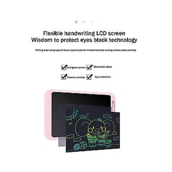 12 tuuman LCD-kirjoitustaulu Piirustustaulu Iti Elektroninen Piirustustaulu Lasten Ed