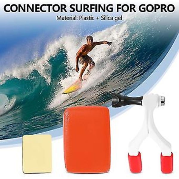 För Go Pro Tillbehör Munfäste Set Surf Connector Surfing För 6 5 4 3+ För Sj4000 F