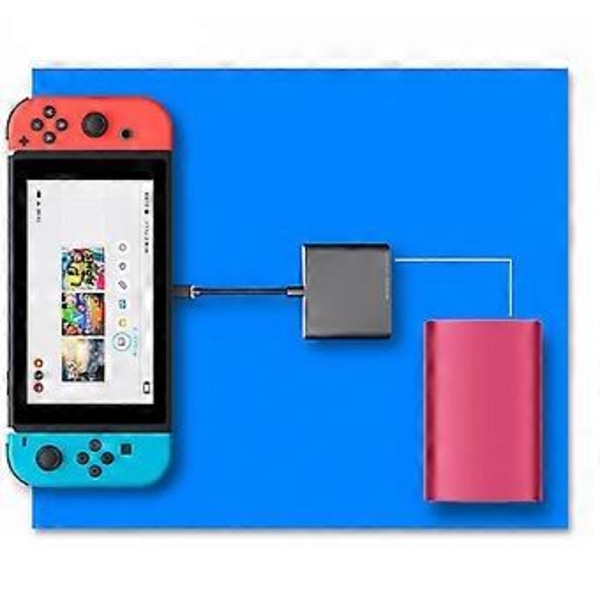 Usb C HDMI-kompatibel Konverter Adapter Kabel Hub 4K Tålig Kabel Konverter Android Skärmprojektion