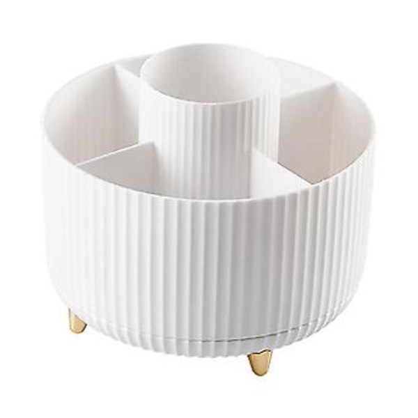 Makeupbørste H Stor Boks, Roterende Makeupbørste, Desktop Opbevaringscontainer Sry Opbevaringsboks
