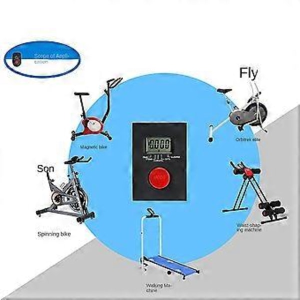 Til Magnetoresistiv Enhedsskærm Skønhed Taljemaskine Xbk Maskine Tæller Elektronisk Ur