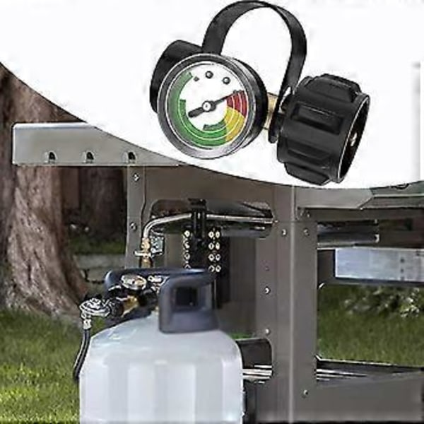 Propan Tankmätare Adapter Propan Cylinder Gasmätare Regulator Serviceventil Till Qcc1 Verktyg Förbrukningsmaterial