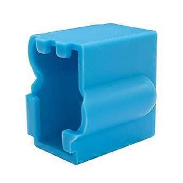1st Värmeblock Silikonsockel för Volcano Extruder Aluminium Hotend Skydd 3D-skrivardelar Silikonhylsa Blå