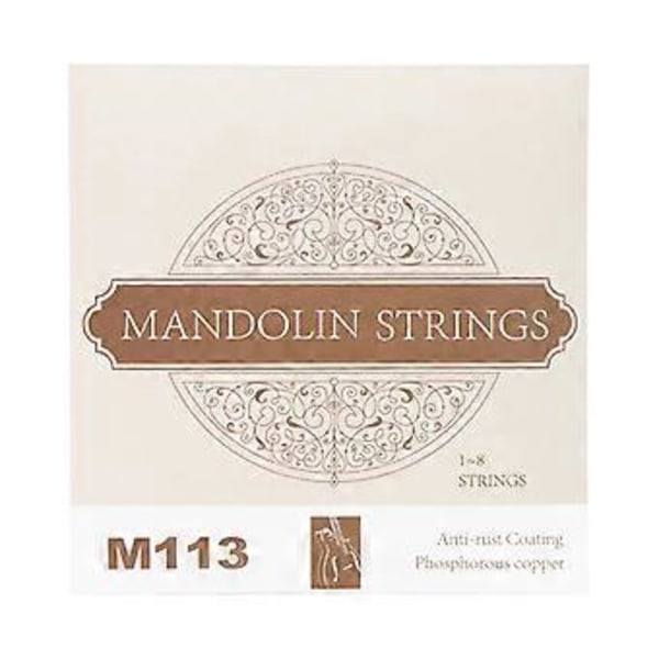 Mandolin Tilbehør Kobberlegering Vikling Mandolin Strenge Mandolin Dele Sæt