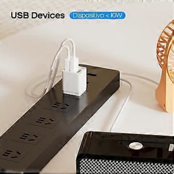 Tuya Zigbee Micro-USB Adapter Switch 2-vägs Mini USB Strömadapter APP Röststyrning för Alexa