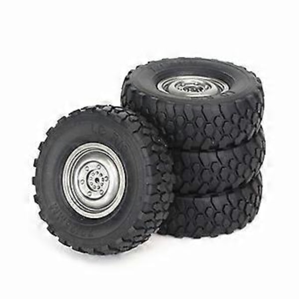 4 st 72mm Mjuka Däck Hjul för MN D90 MN98 MN99S C14 C24 C34 B14 B24 LDRC P06 RC Bil Uppgraderingsdelar Tillbehör