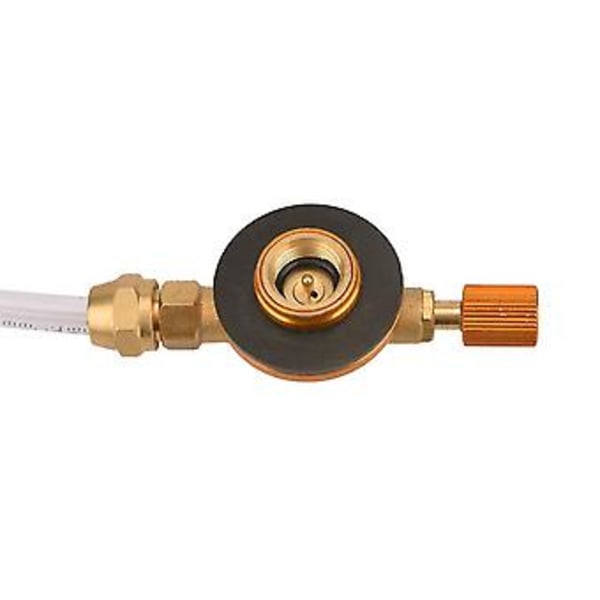 Gasskomfyr Propan Påfyllingsadapter Flat Sylindertank Kobling Beholderadapter For Campingkomfyr, bot