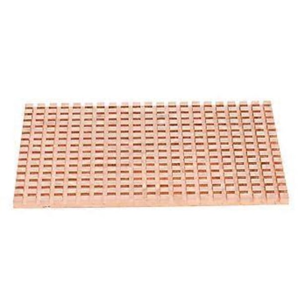 100X70MM Ren Koppar Radiator Kylflänsar PC Htpc Laptop Notebook Mekanisk SSD Hårddisk Router Kylare (3MM)