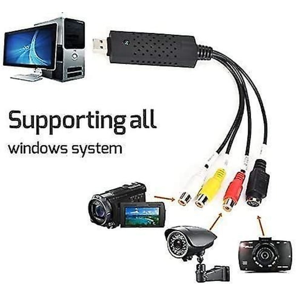 Video Capture Card-enhet, Usb2.0-adapterljud