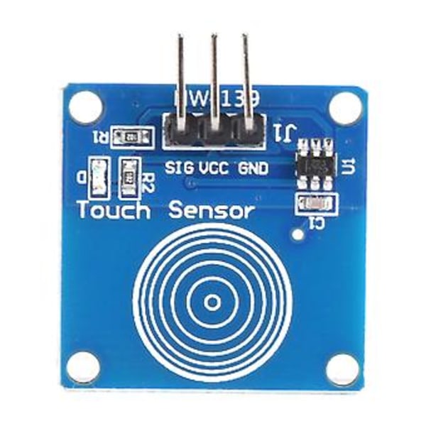 5 st TTP223B Digital Sensormodul Kapacitiv Typ Touch Switch Modul