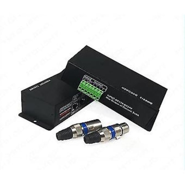 3-vägs Rgb Dmx512 Decoder 3 Kanal X 8a Dc12-24v Med Xlr-kontakt