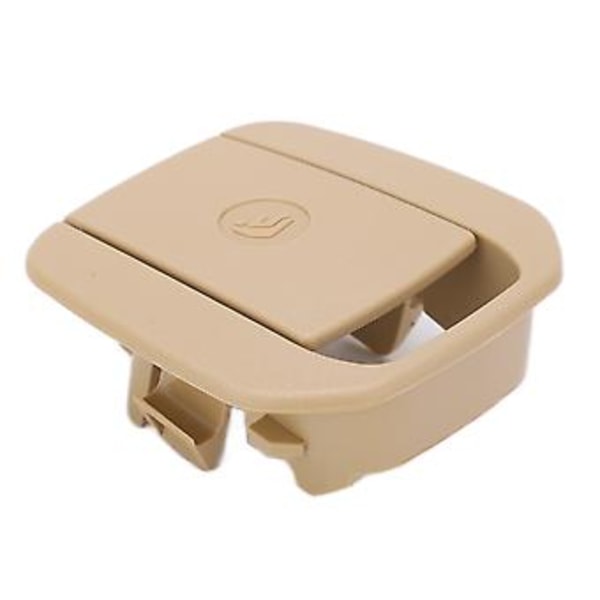 Bakre Barnstolsankare Skydd Bakre Rad ISOFix Slot Trim Knapp Ersättning för 1 Serie Beige