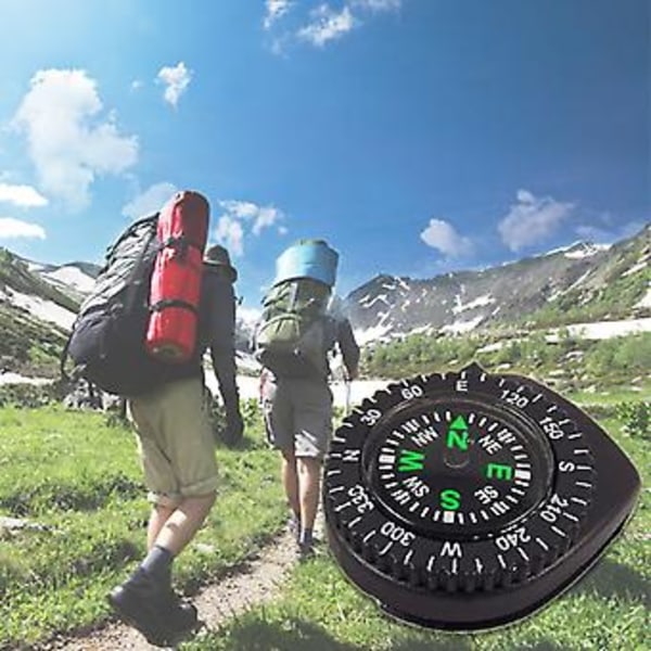 Nytt Hett Klockarmband Slip Navigation Kompass 5st Camp Överlevnadsverktyg