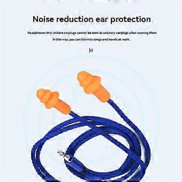 Korvatulpat Bluetooth-kuulokemikrofoni Bluetooth-vastaanottimella työkäyttöön, kuulosuojaus rakennustyömaille ja meluisiin ympäristöihin