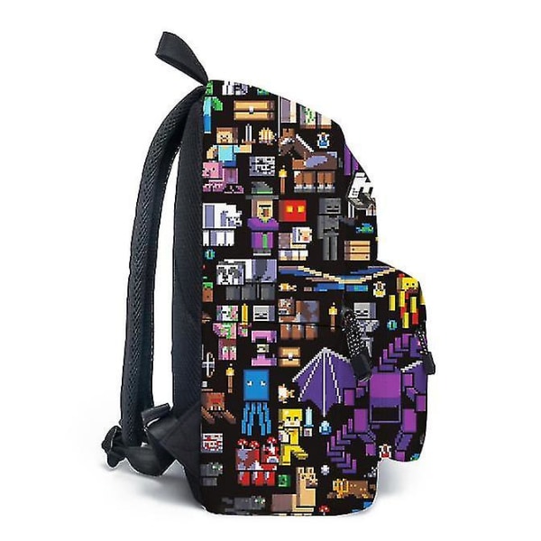 16 tum Minecraft-spel 3d-tryck barn skolväskor ortopedisk ryggsäck barn skolpojkar flickor Mochila tecknad väska