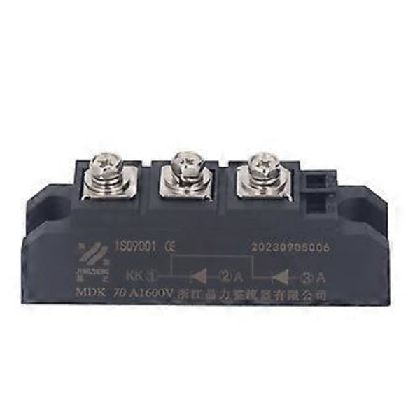 Bro Likretter 1600V 3 Terminaler 2 inn 1 ut Felles Katode Modul Diode Bro Likretter MDK 70A