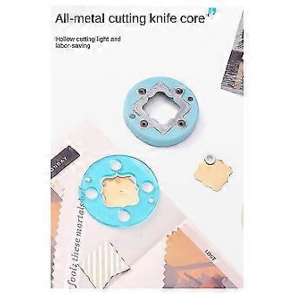 Punch DIY Håndverk Hull Puncher For Scrapbooking Puncher Maker Barn Scrapbook Papirkutter Preging