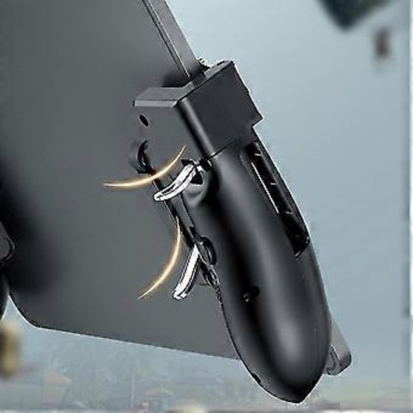 Kompatibel med Pubg Controller Seks Finger Pubg Mobil Trigger Gamepad Grip L R Fire Aim Button Joys