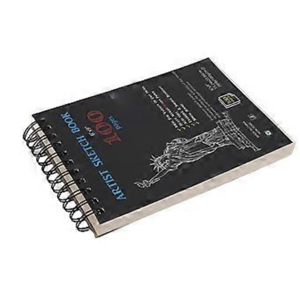 Skitserbøger 100 stk. A5 Størrelse Spiralindbinding Design Hårde Bundplader Blank Skrive Tegne Notesbog til Maling