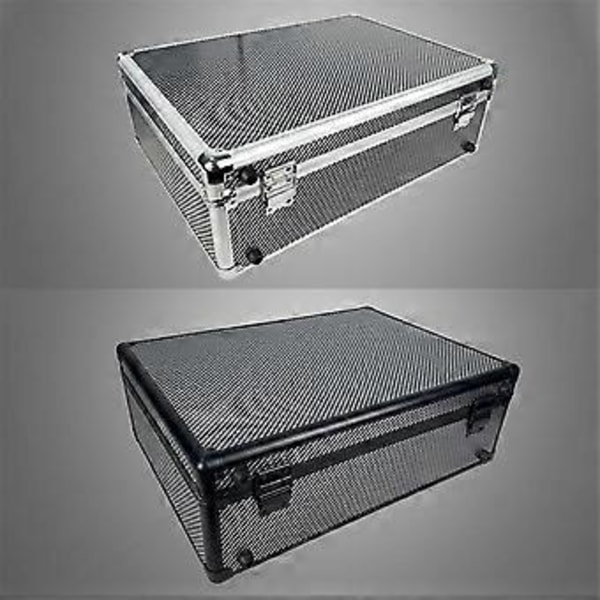 Verktygslåda i kolfiber, aluminium verktygsväska, utrustningsväska, hård bärväska, instrumenthårdväska, portabel verktygslåda A