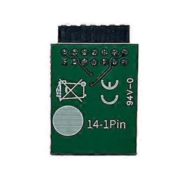 TPM Board 14Pin Til TPM 2.0 Modul LPC Interface Stærk Krypteringsmodul