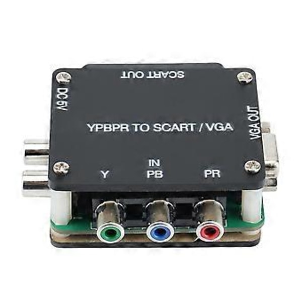 Yuv - Ypbpr - Scart Ypbpr - Vga -komponenttimuunnin pelikonsolille, värierolle