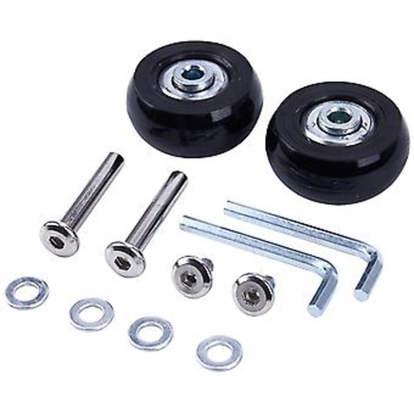40 x 18 mm Matkalaukun Pyörät Vaihtosarja 1 Set