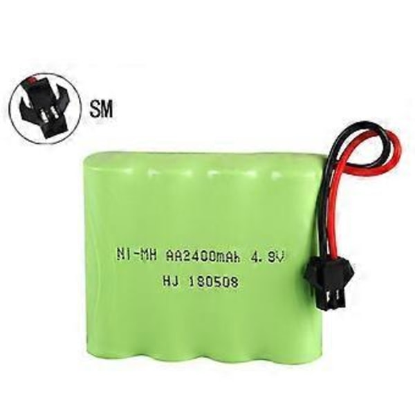 4.8V 2400MAh Ni- Batterigrupp RC Leksak Elektrisk Belysning AA 4.8 V 2400 Batteri för RC LEKSAKER