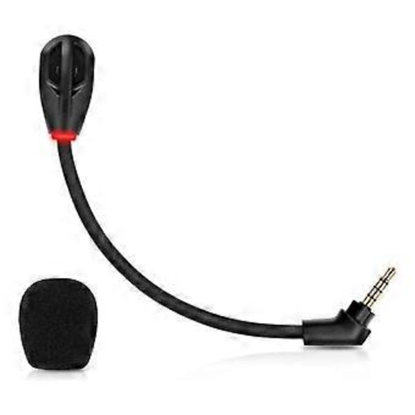 Ersättningsmikrofon för HyperX Cloud Flight / Flight S Trådlöst Gaming Headset, Avtagbar Hörlursmikrofonbom