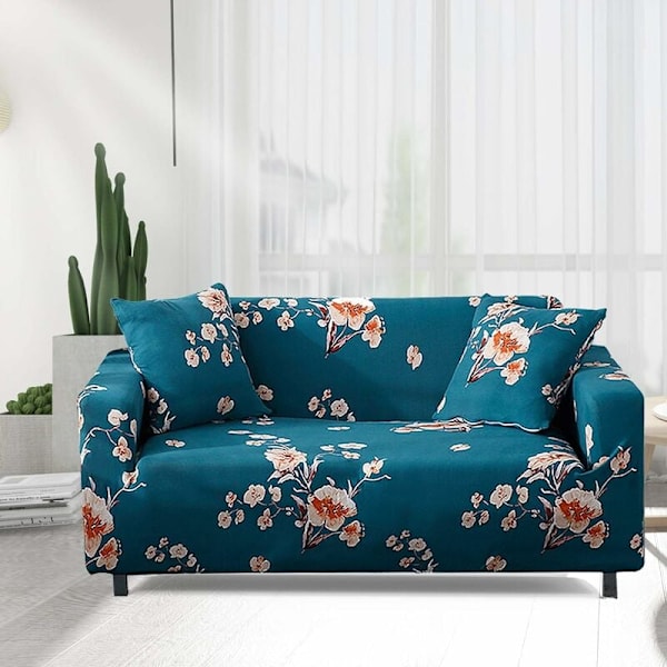 Stretch Lænestol Betræk 1-Stykke Trykt Lænestol Betræk 1 Sæde Pude Sofa Sofa Betræk Polyester Spandex Møbelbetræk/Beskytter (1 Se