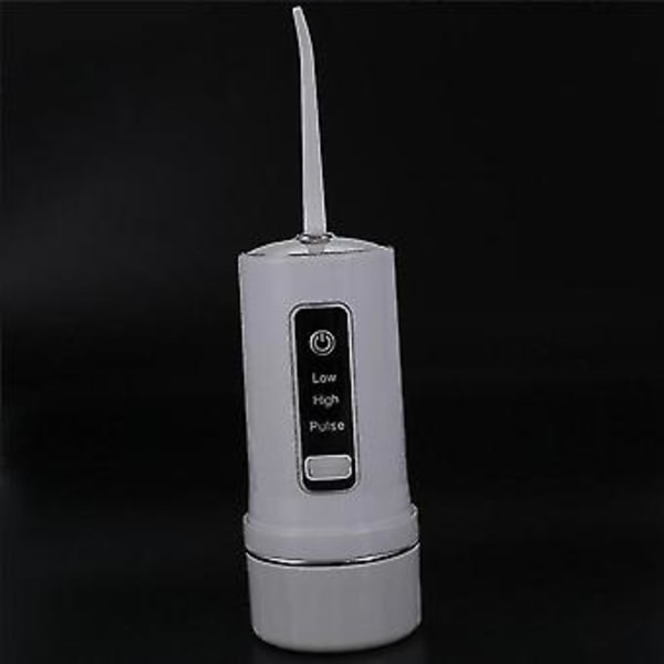 Irrigator 3 Lägen Bärbar Uppladdningsbar Dental Vattenspray 4 Munstycken 230ml Tank För Tandblekning