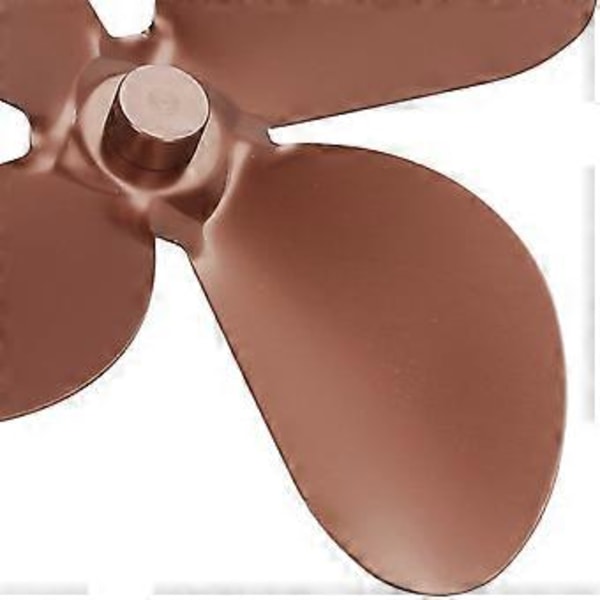 Ovnsvifte Blad Aluminiumlegering 4 Blader Sett Kit med sekskantnøkkel Skrue for erstatning Bronse